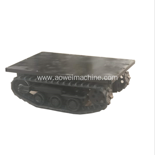 Remote control rubber track undercarriage Crawler chassis system 1 ton 2 ton 300kgs 500kgs